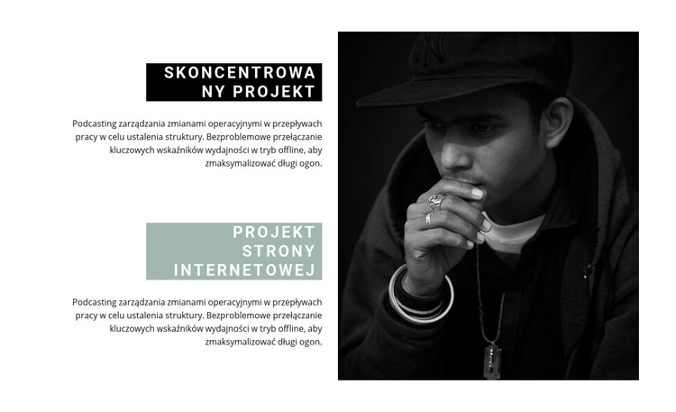 Kierunki w projektowaniu stron internetowych Motyw WordPress