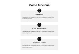 Como Vai Nosso Trabalho - Create HTML Page Online