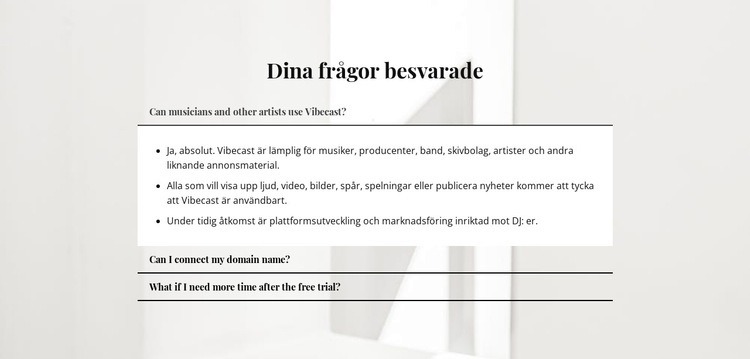 Svar på viktiga frågor Hemsidedesign