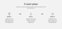 Adım Adım Çalışın Temel CSS Şablonu