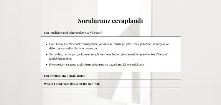 Önemli soruların cevapları Şablon