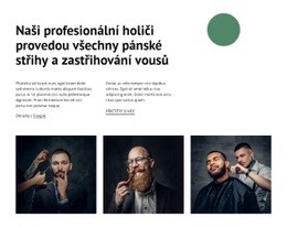 Naši Profesionální Holiči – Prémiová Šablona