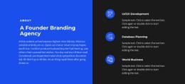 We Create Selling Brands Simple CSS Template
