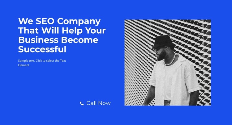 Hotline call CSS Template