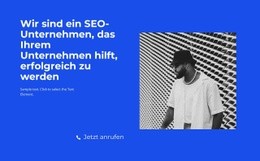 Hotline-Anruf - Benutzerfreundlicher Website-Builder