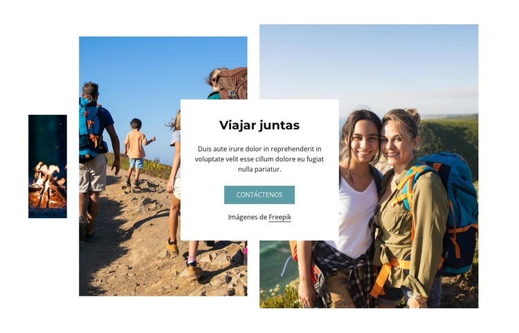 conocer amigos viajeros Plantillas de creación de sitios web