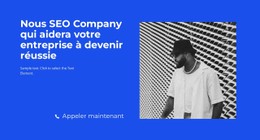 Appel À La Hotline Modèle CSS De Tableau