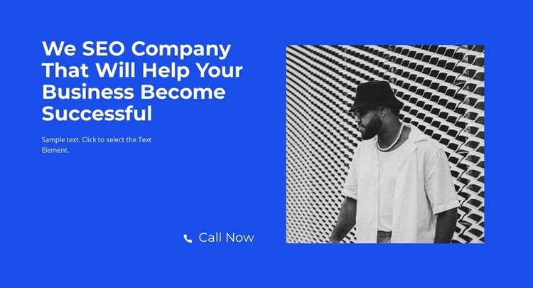 Hotline call Homepage Design