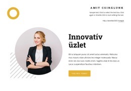 Innovatív Üzleti Modellek – E-Kereskedelmi Sablon