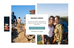 Ontmoet Reisvrienden - Responsieve HTML5-Sjabloon