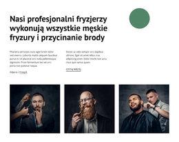 Witryna WordPress Dla Nasi Profesjonalni Fryzjerzy