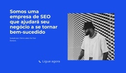 Design De Site Multifuncional Para Chamada De Linha Direta