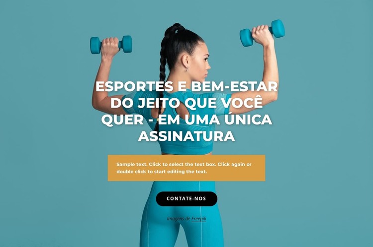 Centro de esportes e bem-estar Template CSS