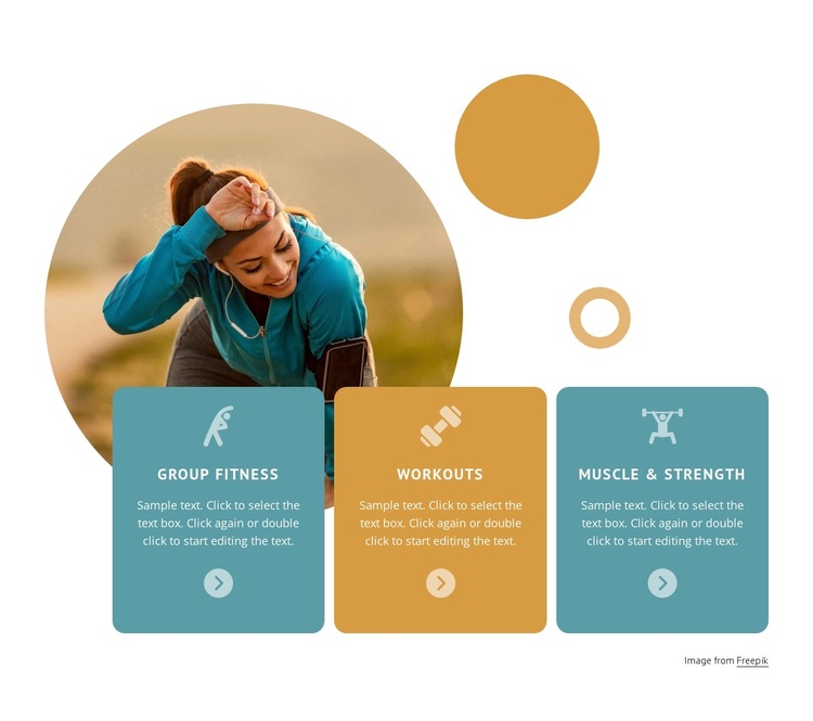 Enjoy premium wellness facilities Template