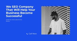 Product Landing Page For Hotline Call