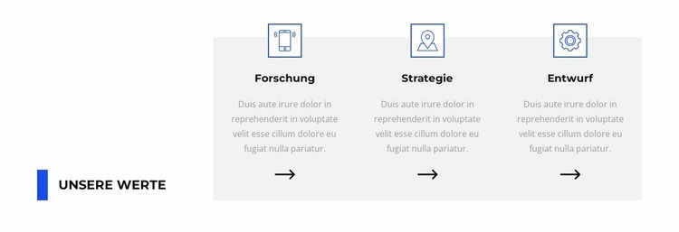 Unsere Aufgaben Joomla Vorlage