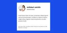 Fundador Sobre El Proyecto - Diseño De Sitios Web