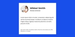 Fondateur À Propos Du Projet - Conception De Sites Web Personnalisés