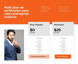 Choisir Un Tarif Avantageux – Modèle De Conception De Site Web