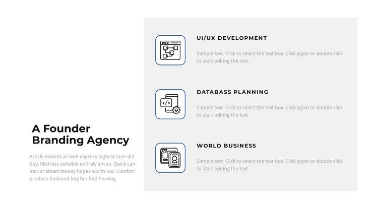 Our main tasks Homepage Design