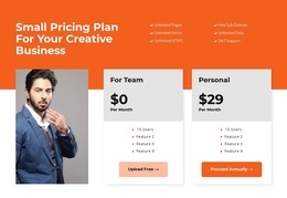 Choosing A Convenient Tariff - HTML5 Blank Template