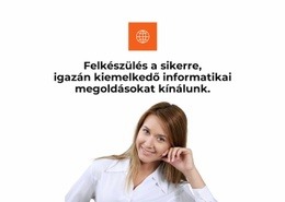 Megismertetés - HTML Oldalsablon