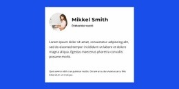 A Projekt Alapítója - Egyedi Webhelytervezés