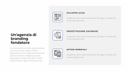 I Nostri Compiti Principali - Modello Di Wireframe