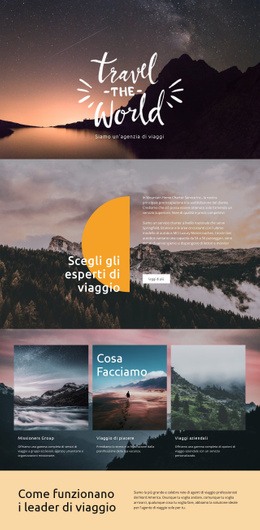 Mockup Di Sito Web Gratuito Per Esplorando Nuovi Posti