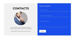 Consultation Upon Request - Multi-Purpose One Page Template