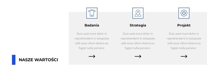 Nasze zadania Makieta strony internetowej