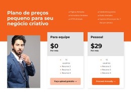 Escolhendo Uma Tarifa Conveniente Modelo Responsivo HTML5