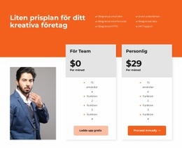 Att Välja En Bekväm Tariff Tabell CSS-Mall