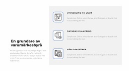 Våra Huvuduppgifter - Bootstrap-Mall