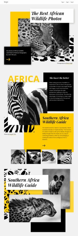 Best African Photos - Html Code Block