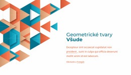 Všude Geometrické Tvary Šablona Open Source