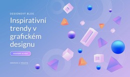 Inspirativní Trendy V Grafickém Designu – Jednoduchý Motiv WordPress