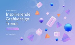 Das Beste Website-Design Für Inspirierende Grafikdesign-Trends
