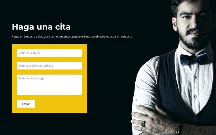 escribir al departamento Creador de sitios web HTML