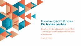 Formas Geométricas Por Todas Partes - Diseño Profesional Personalizable