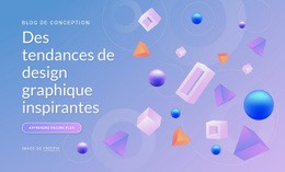 La Meilleure Conception De Site Web Pour Des Tendances De Design Graphique Inspirantes