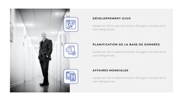 Nos Projets De Développement : Modèle De Site Web Simple