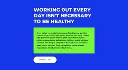 Multipurpose Html Code For Established Workflow