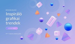 Inspiráló Grafikai Trendek – Mobilwebhely-Sablon