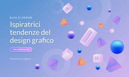 Ispiratrici Tendenze Del Design Grafico - HTML Template Generator