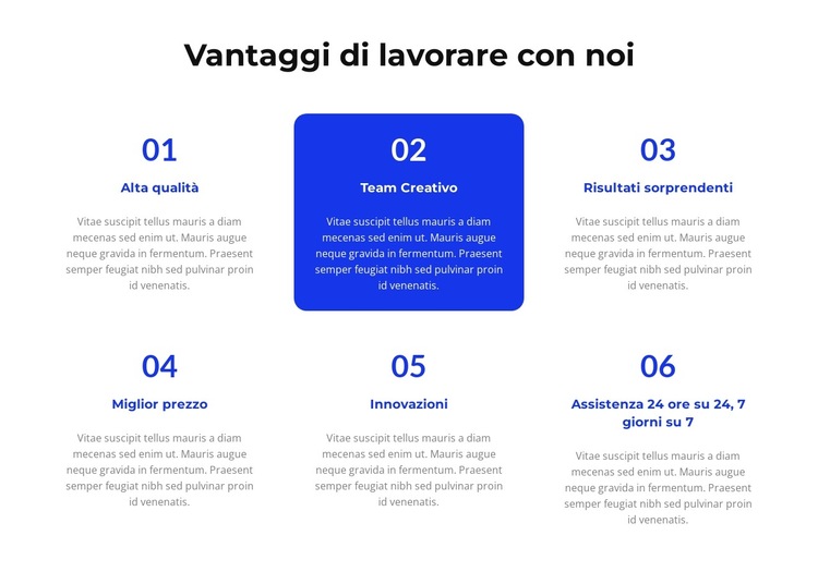 Condizioni difficili Modello di sito Web