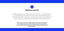 We Zijn Blij Om Te Zien Premium CSS-Sjabloon