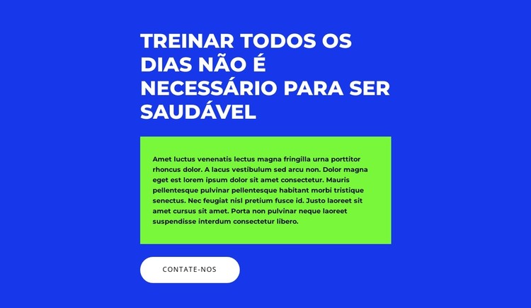 Fluxo de trabalho estabelecido Template CSS