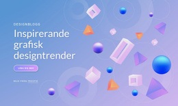 Inspirerande Grafisk Designtrender - Skapa Vackra Mallar