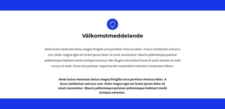 Vi är glada att se WordPress -tema